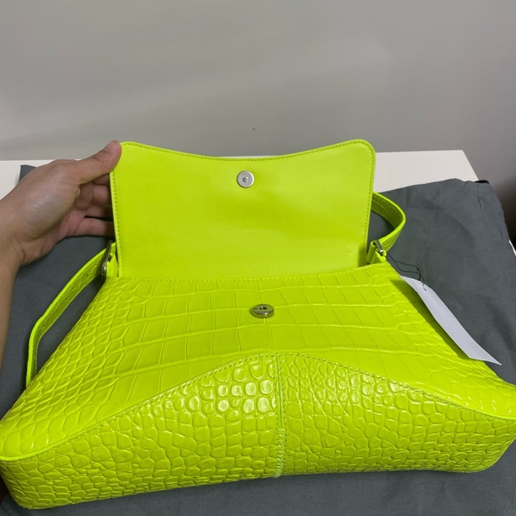 Balenciaga. Xx Medium Flap Bag Crocodile Embossed shoulder bag - Picture 4 of 9